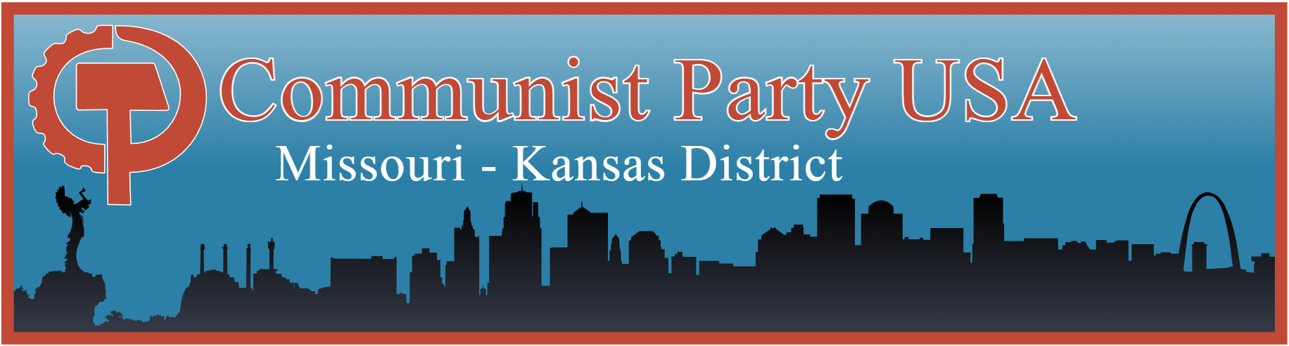 Communist Party USA Missouri-Kansas District banner