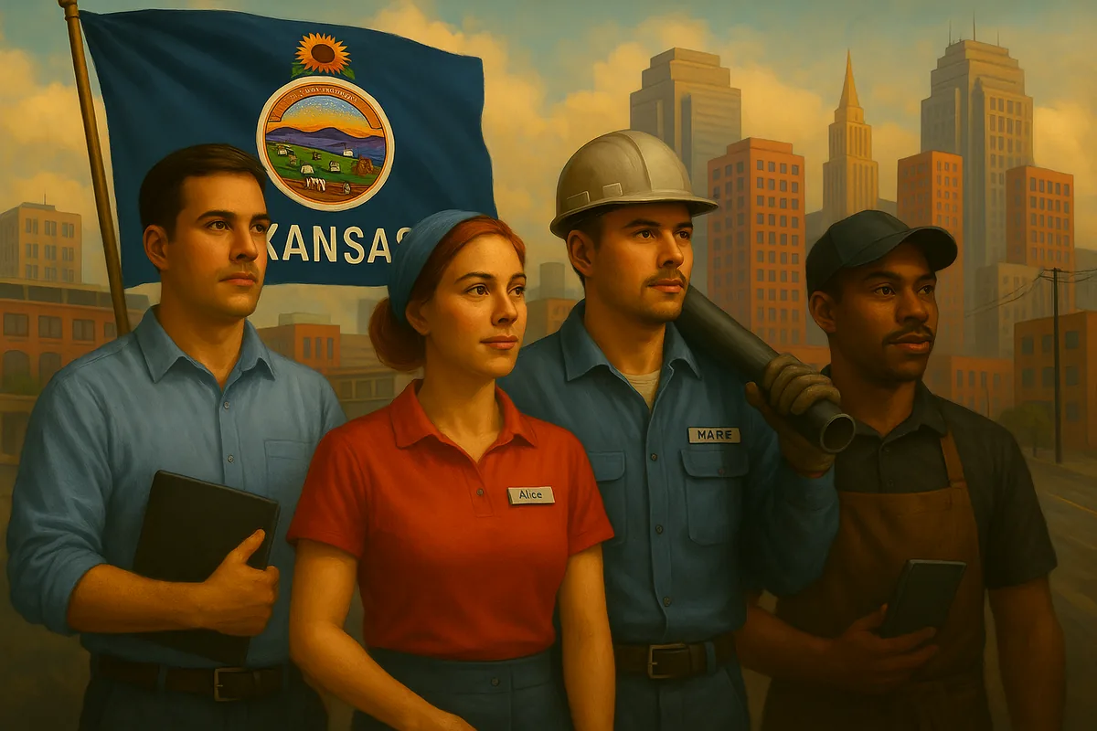 Workers and community life in an urban Kansas setting
